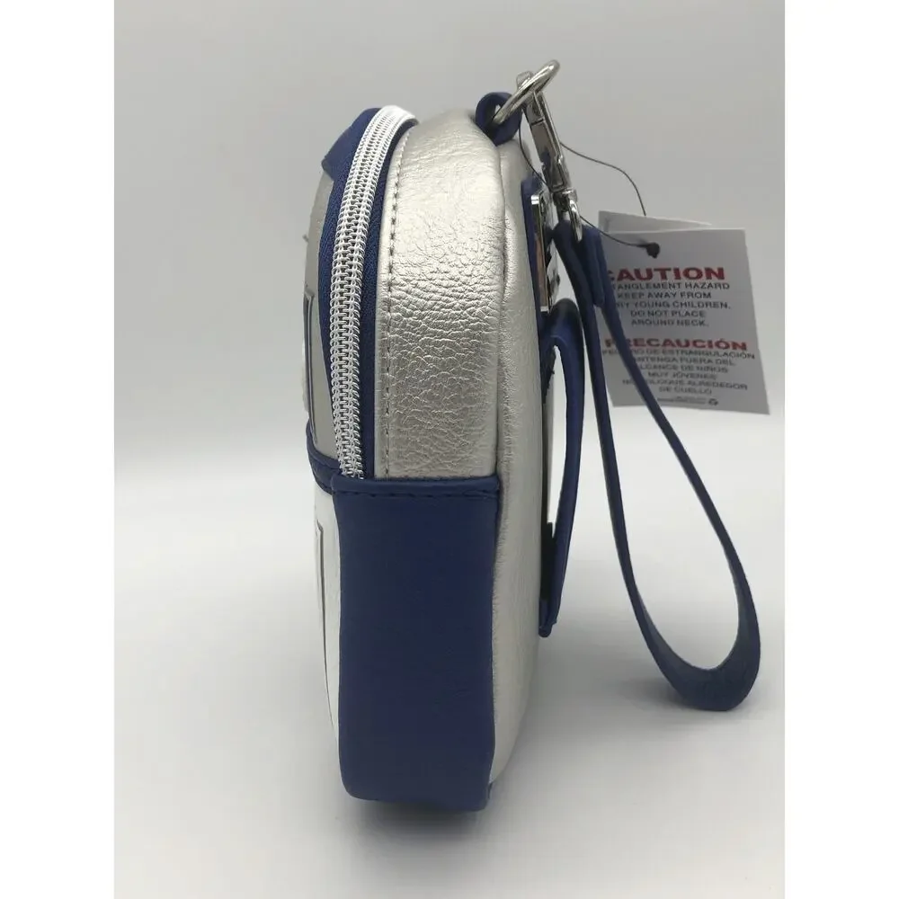 Loungefly Disney Parks Star Wars R2-D2 Droid Wristlet Mini Belt Bag